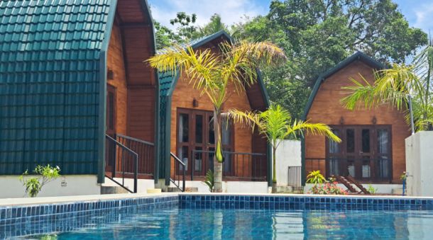 maggona boutique cottages zwembad